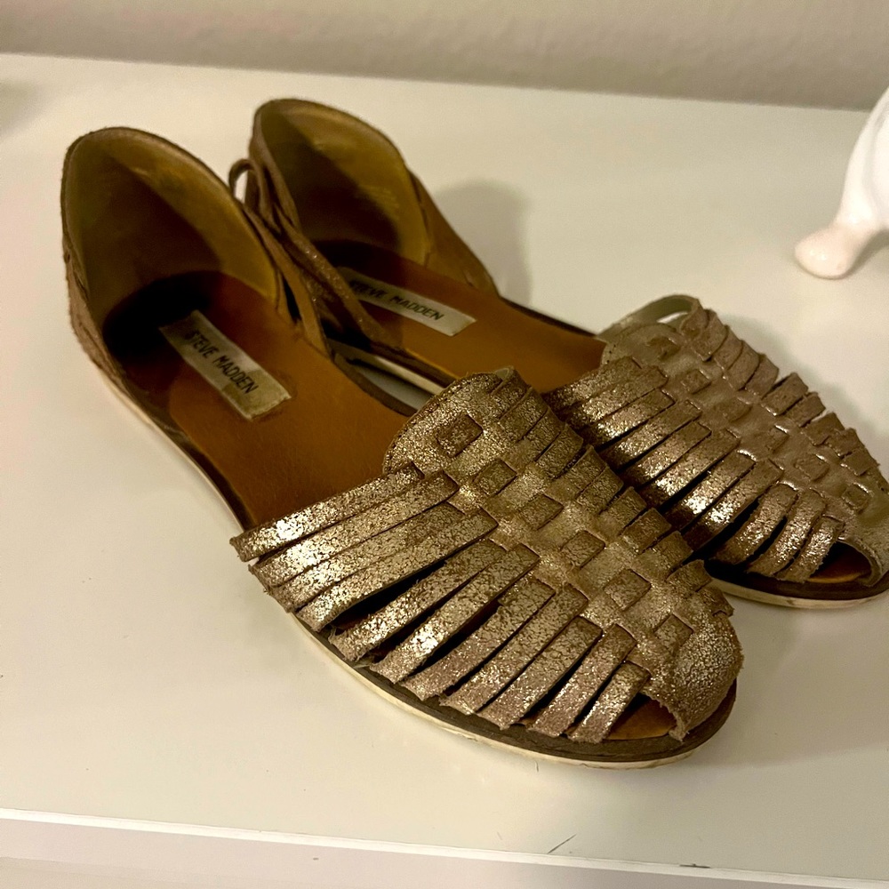 Golden Sandals